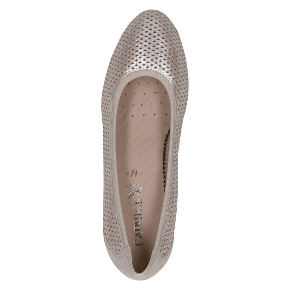 Caprice 22501-42-341 Taupe Metallic – Wards Shoes Ltd