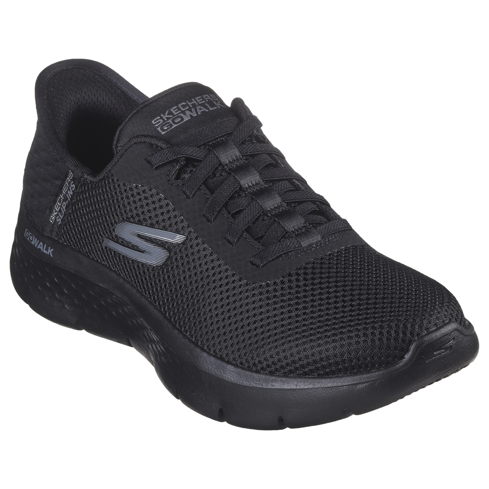 Skechers go walk 4 women's black on sale