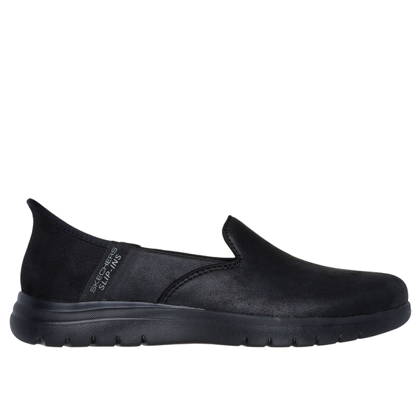 Skechers black suede shoes online