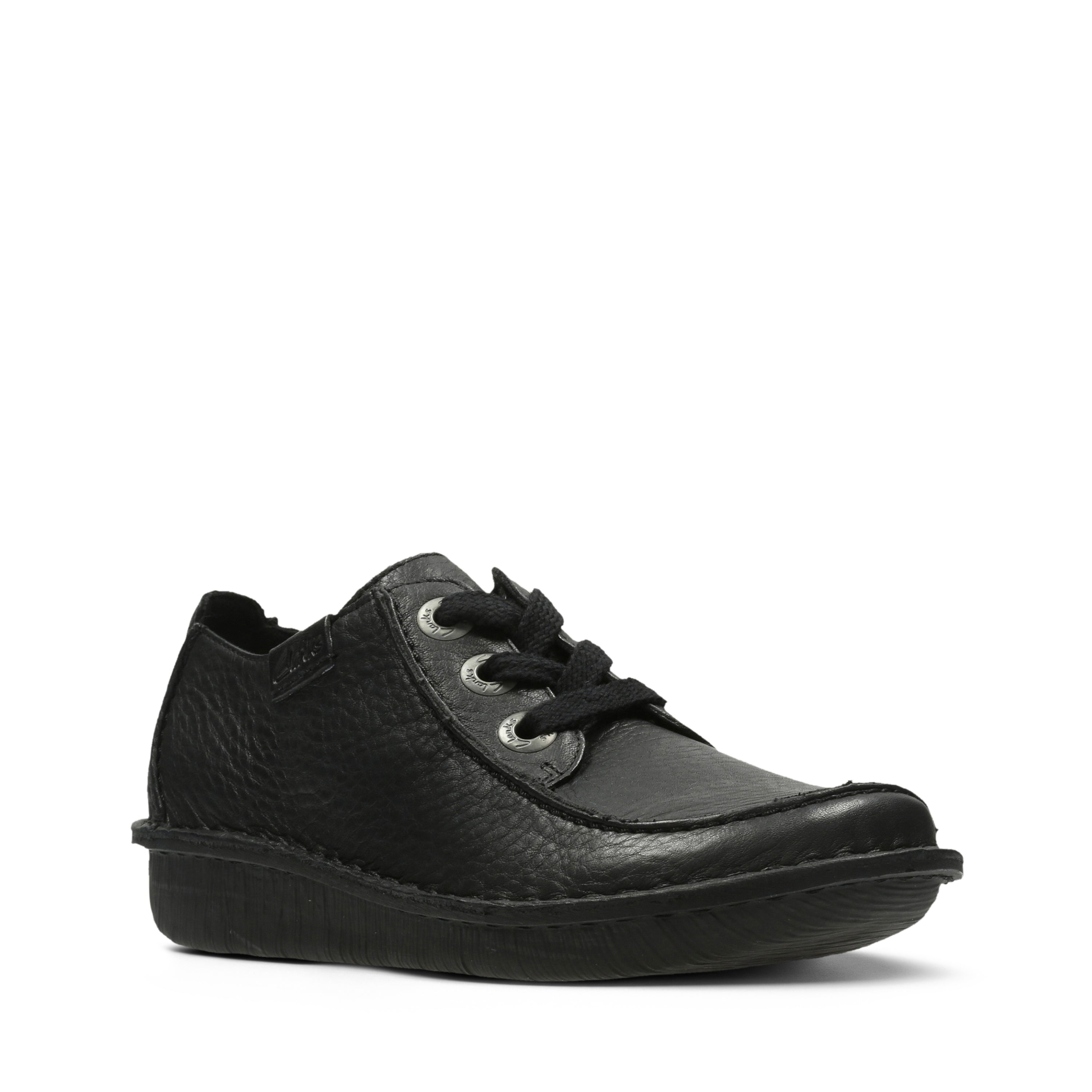 Clarks Funny Dream Black Leather