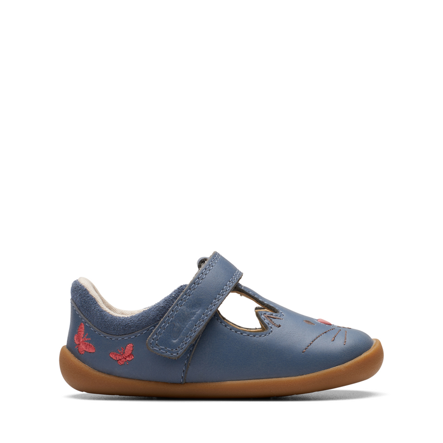 Clarks Roamer Ears T. Denim Blue