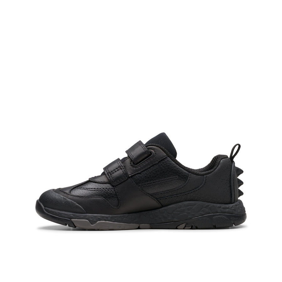 Clarks Steggy2 Pace K Black Leather