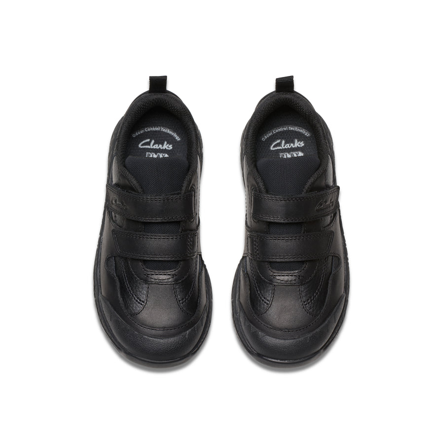 Clarks Steggy2 Pace K Black Leather