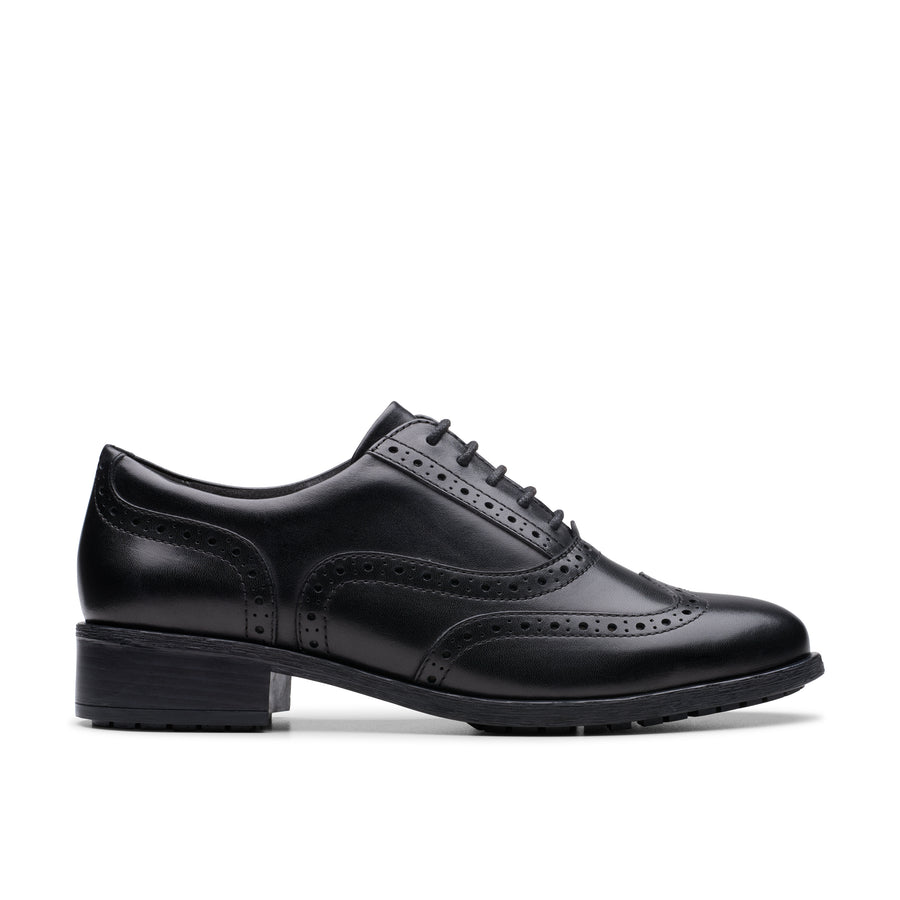 Clarks Havisham Oak Black Leather