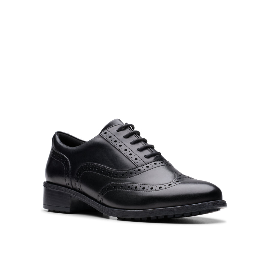 Clarks Havisham Oak Black Leather