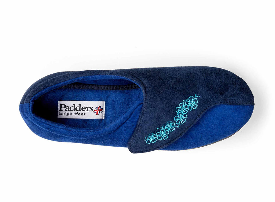 Padders Hug Royal/Combi Slippers