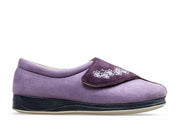 Padders Hug Purple Combi Slippers