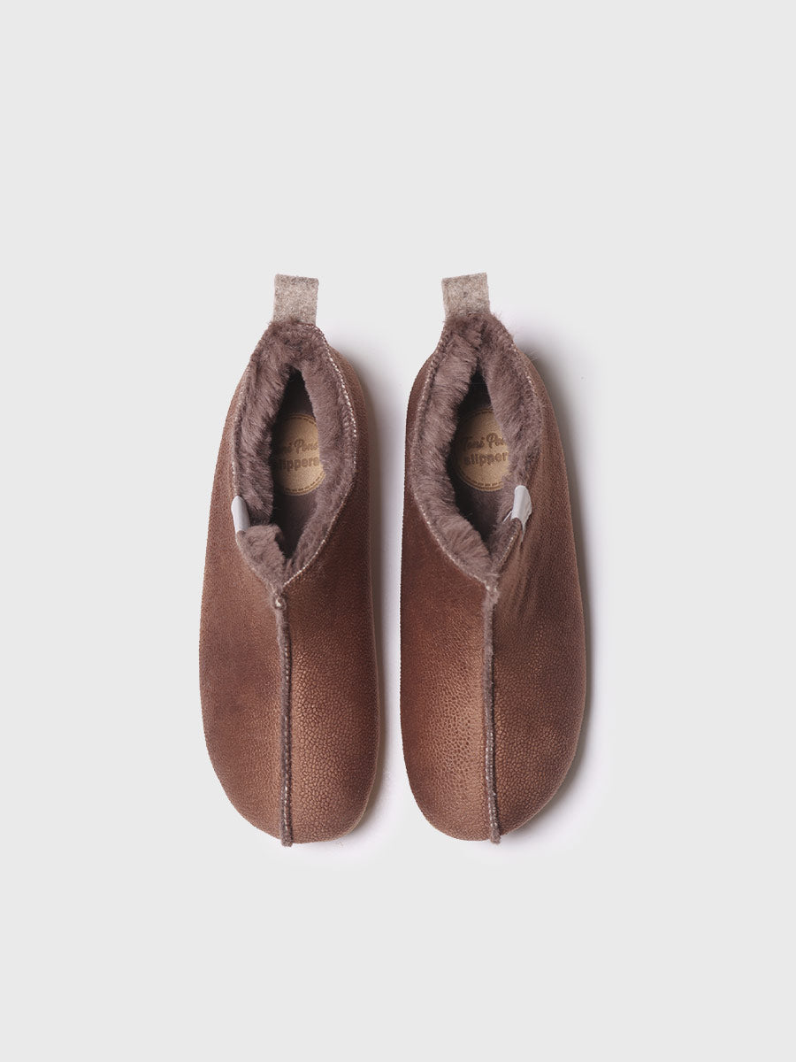 Toni Pons Moscu-BD Brown Slippers