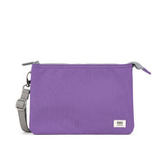 ROKA Carnaby Crossbody XL Imperial Purple Recycled Canvas