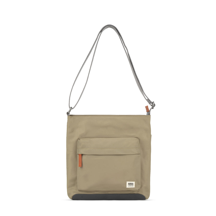 ROKA Kennington Taupe Sustainable Nylon