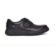 Clarks Un Abode Strap Black Leather