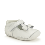 Start-rite Wiggle White Patent