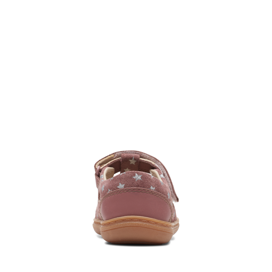 Clarks Flash Mouse T Dusty Pink Leather