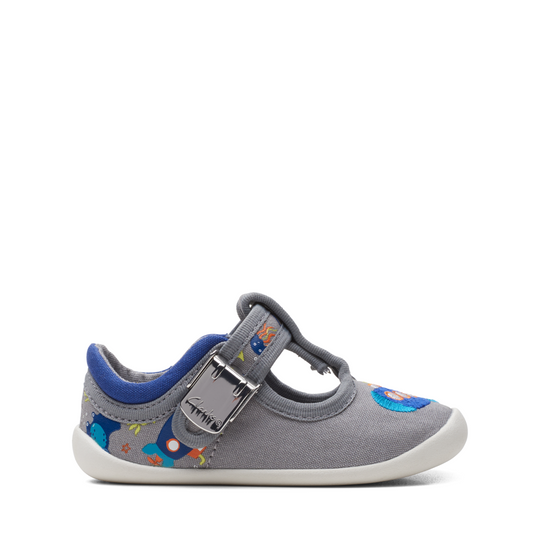 Boys grey canvas clearance shoes