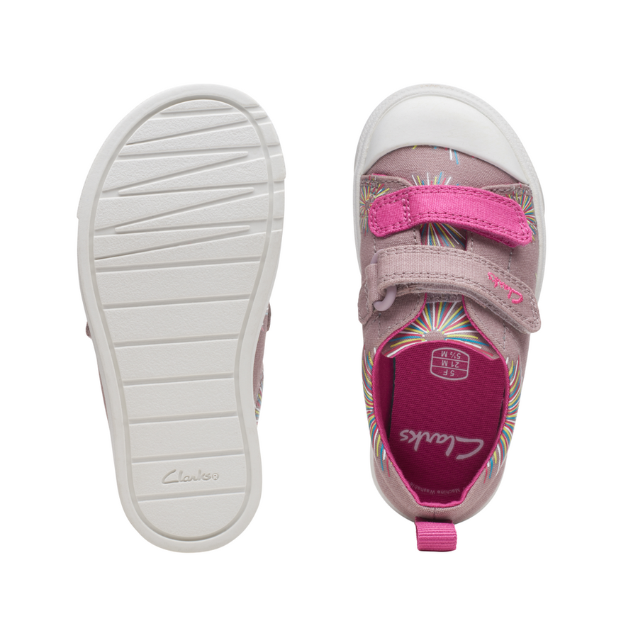 Clarks dusty pink on sale shoes