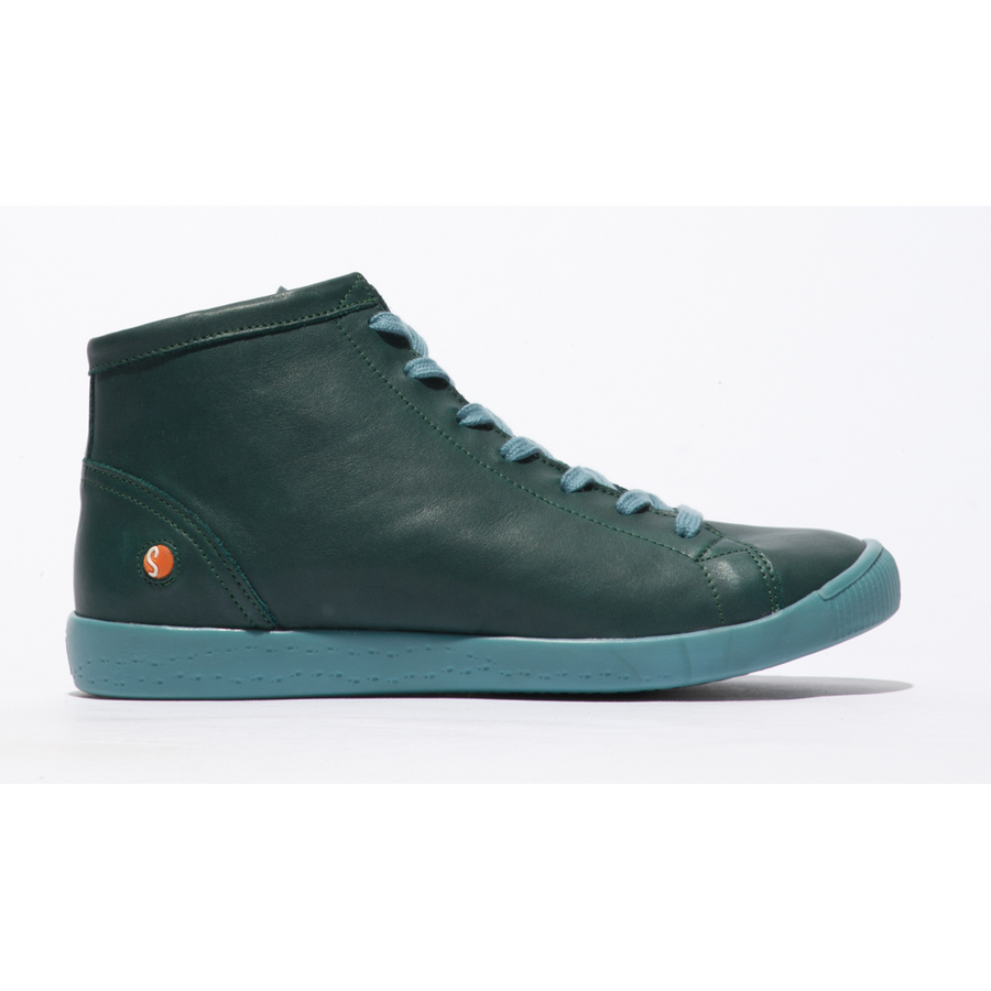 Softinos IBBI Forest Green Leather