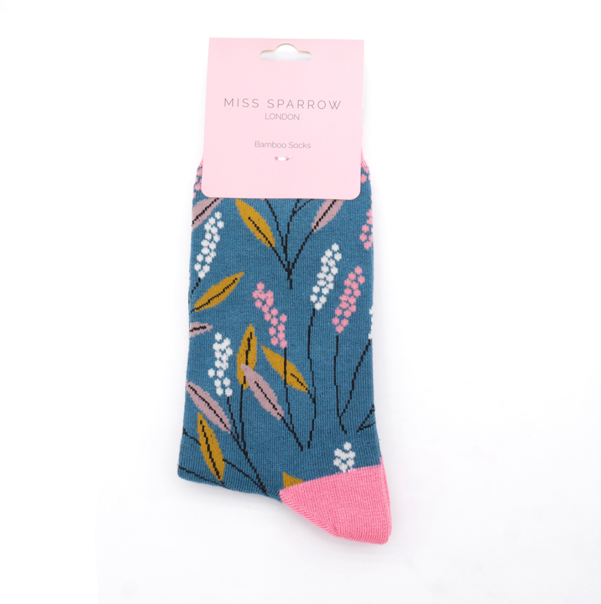 Women's Berry Branches Socks Navy